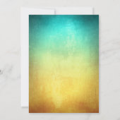 Tropisch strand dat 90e verjaardag Hawaiian hoorde Kaart (Achterkant)