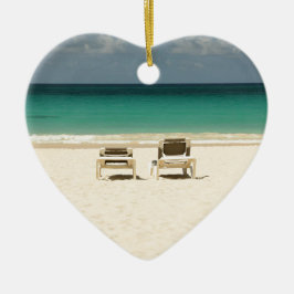 Tropisch strand Dominicaanse Republiek Keramisch Ornament