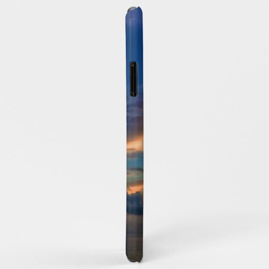 Tropisch strand en palmbomen Case-Mate iPhone case (Achterkant/rechts)