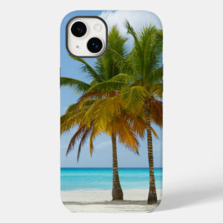 Tropisch strand en palmbomen Case-Mate iPhone case