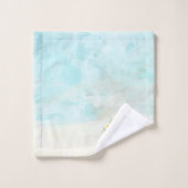 Tropisch strand Flamingo Bath Towels Bad Handdoek (Wasdoekje)