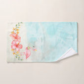 Tropisch strand Flamingo Bath Towels Bad Handdoek (Handdoek)