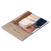 Tropisch strand, Foots, Waves - Gepersonaliseerd Notitieboek (Linkerzijde)