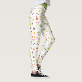 Tropisch strand Fun Palm Trees Ananas Zonnebril Leggings (Rechts)