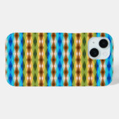 Tropisch strand gekleurde caleidoscoop Abstracte k Case-Mate iPhone Case (Achterkant (horizontaal))