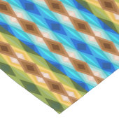 Tropisch strand gekleurde caleidoscoop Abstracte k Korte Tafelloper (Hoek)