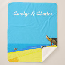 Tropisch strand, Goa, India, gepersonaliseerd