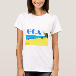 Tropisch strand Goa, India. T-Shirt