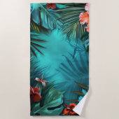 Tropisch strand handdoeken (Voorkant)