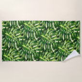 Tropisch strand handdoeken (Voorkant)