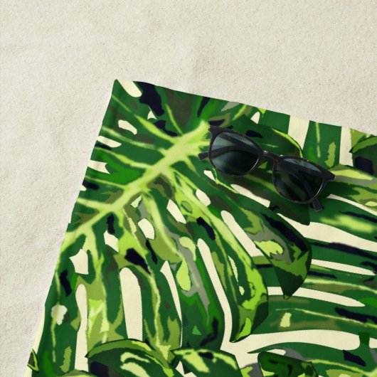 Tropisch strand handdoeken (In situ)