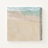 Tropisch strand hart kust trouwgastboek notitieboek (Achterkant)