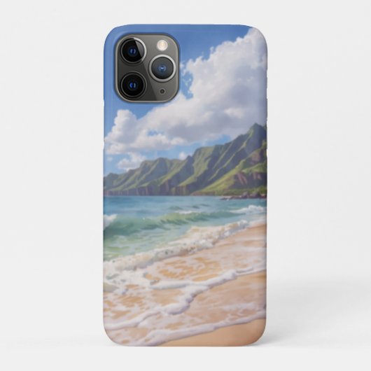 Tropisch strand Hawaï Case-Mate iPhone Case (Achterkant)