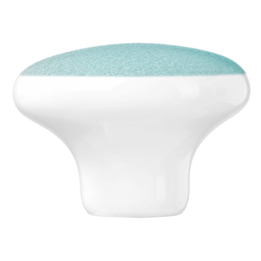 Tropisch strand keramische knop (Zijkant)