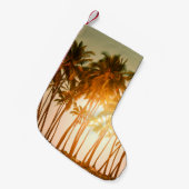 Tropisch strand kleine kerstsok (Voorkant (Hangend))