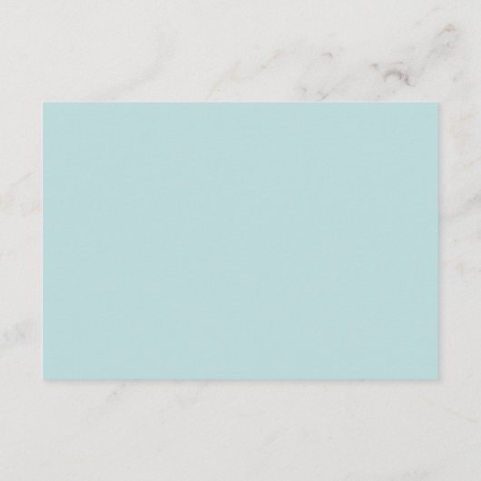 Tropisch strand Kustgebied RSVP Informatiekaartje (Achterkant)