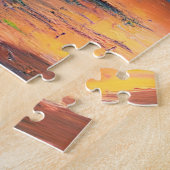 Tropisch strand landschap legpuzzel (Zijkant)