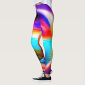 Tropisch strand leggings (Links)