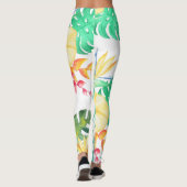 Tropisch strand leggings (Achterkant)