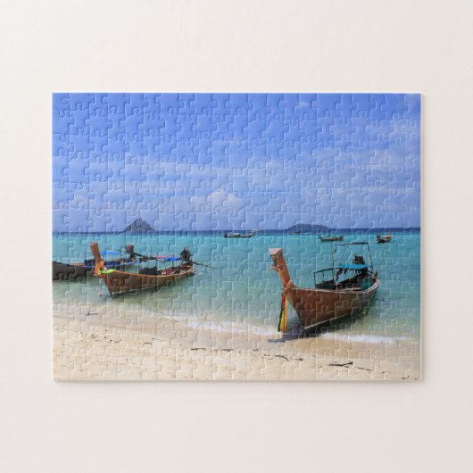 Tropisch strand legpuzzel (Horizontaal)