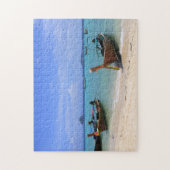 Tropisch strand legpuzzel (Verticaal)