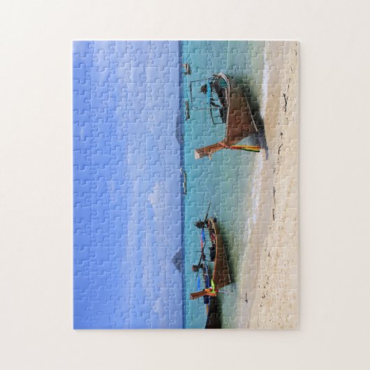 Tropisch strand legpuzzel (Verticaal)