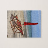 Tropisch strand legpuzzel (Horizontaal)