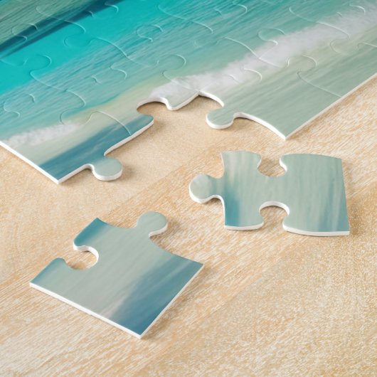 Tropisch strand legpuzzel (Zijkant)