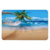 Tropisch strand Magnet Magneet (Horizontaal)