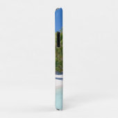 Tropisch strand met palmen Case-Mate iPhone hoesje (Achterkant/rechts)