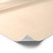 Tropisch strand met palmen poster (Hoek)