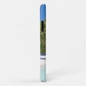 Tropisch strand met Palms Hoesje-Mate iPhone Case (Achterkant/rechts)