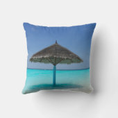 Tropisch strand met troebel huwelijk kussen (Achterkant)