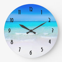 Tropisch strand met Turquoise-Zee