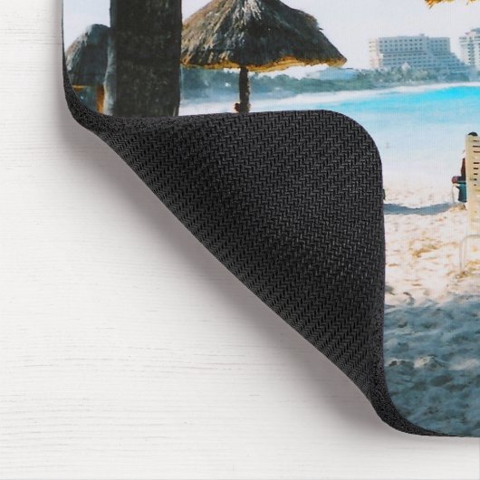 Tropisch strand Mousepad Muismat (Hoek)