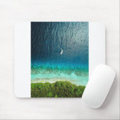 Tropisch strand muismat (Met muis)