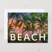 Tropisch strand | Nationaal park Corcovado Briefkaart (Voorkant / Achterkant)