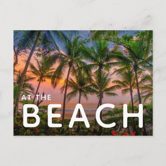 Tropisch strand | Nationaal park Corcovado Briefkaart (Voorkant)