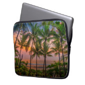 Tropisch strand | Nationaal park Corcovado Laptop Sleeve (Voorkant Links)