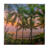 Tropisch strand | Nationaal park Corcovado Tegeltje (Voorkant)