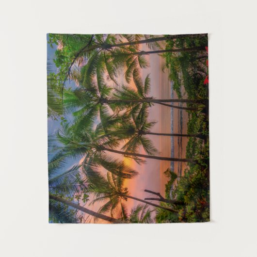 Tropisch strand | Nationaal park Corcovado Wandkleed (Voorkant)