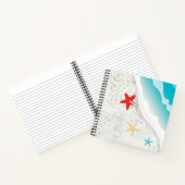 Tropisch strand notitieboek (Binnen)