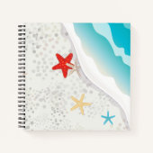 Tropisch strand notitieboek (Voorkant)