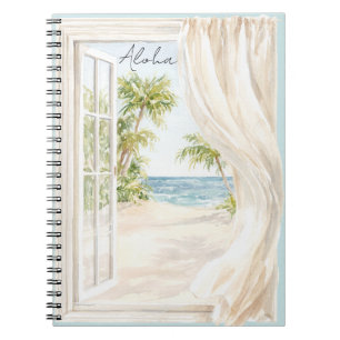 Tropisch strand oceaan Hawaï Aloha Notitieboek