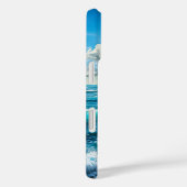 Tropisch Strand Oceaan Water Design Rustige Zomer Case-Mate iPhone Case (Achterkant / Rechts)