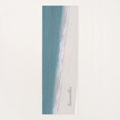 Tropisch strand Ocean Specialized Yoga Mat (Achterkant)