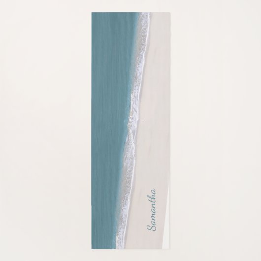 Tropisch strand Ocean Specialized Yoga Mat (Achterkant)