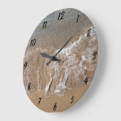 Tropisch strand Ocean Zee Sandy Beach Photo Gift Grote Klok (Hoek)