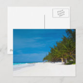 Tropisch strand op Barbados Briefkaart (Voorkant / Achterkant)