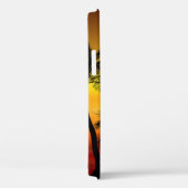 Tropisch strand palmbomen Persoonlijk Case-Mate iPhone Case (Achterkant / Rechts)